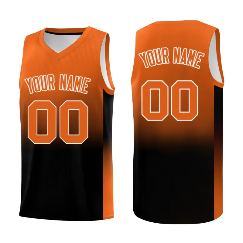 Custom sublimated basketball jersey with team logo and player number